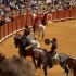 Stierkampf auf dem Pferd ist eine Andalusische Spezialität